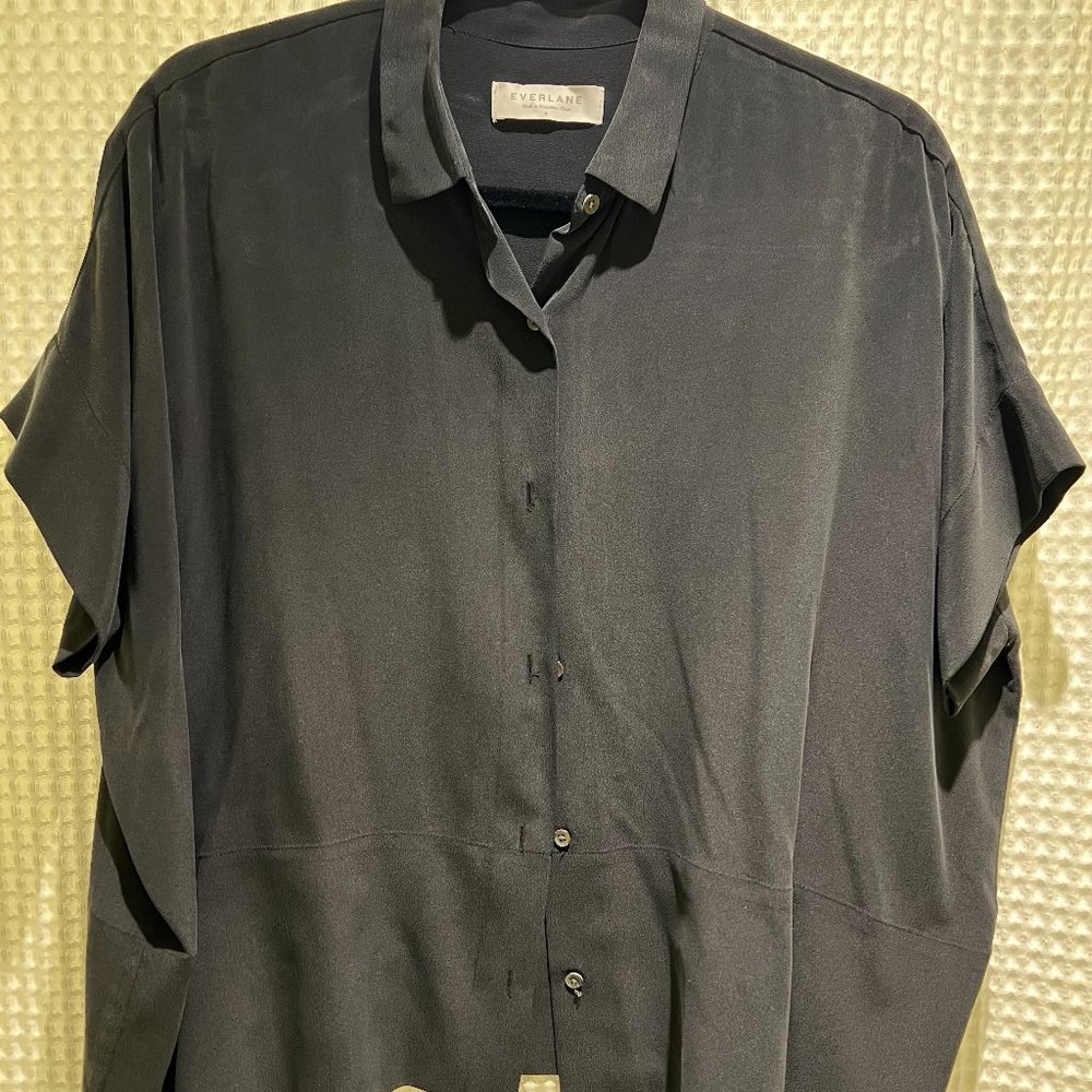 Everlane Square Silk Shirt